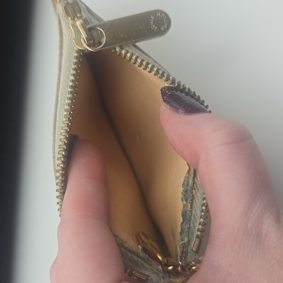 Louis Vuitton Multicolor Mono Pochette Cles Wallet Coin Purse (VERY GOOD)COA✨️ - Picture 7 of 12